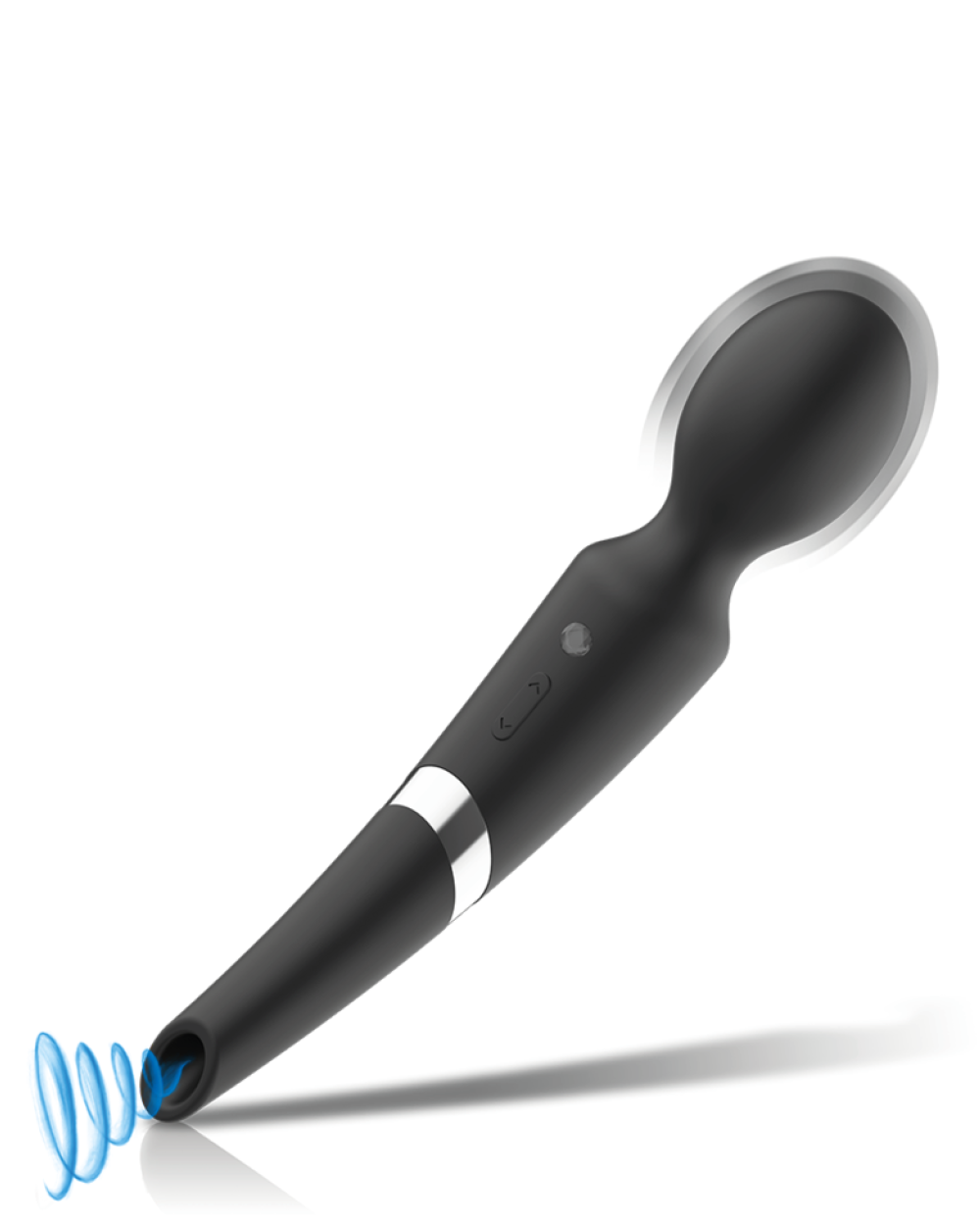 BECK Masseur Sucion et vibration Black & Silver – Image 2