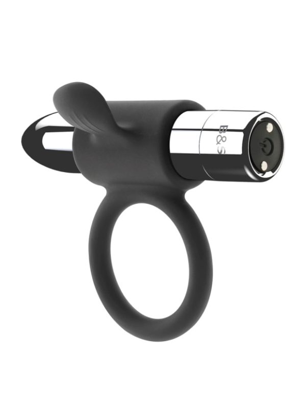 Cameron vibrateur anneau pelvien BLACK&SILVER
