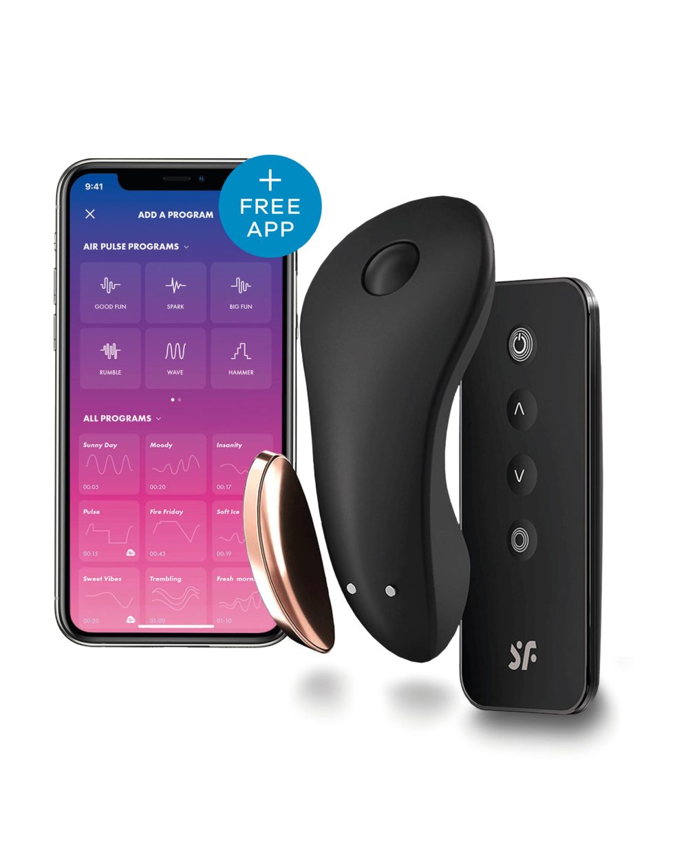 Stimulateur de clitoris LITTLE SECRET - Panty Vibrator SATISFYER