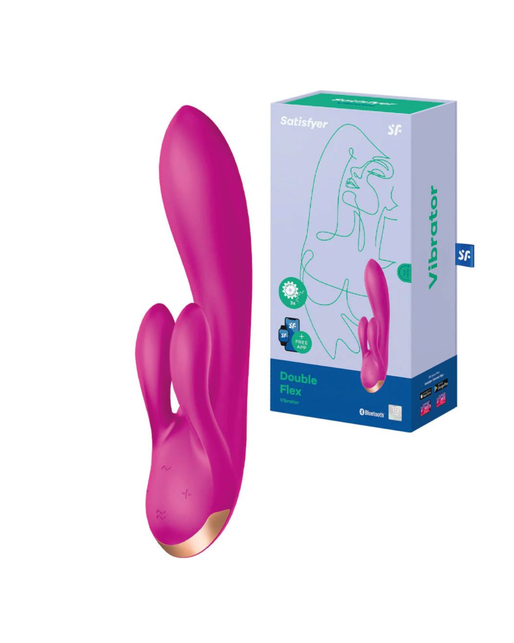 Echantillon Double Flex noir SATISFYER