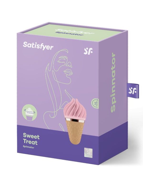 Stimulateur Satisfyer Sweet Treat - Rose Layons SATISFYER