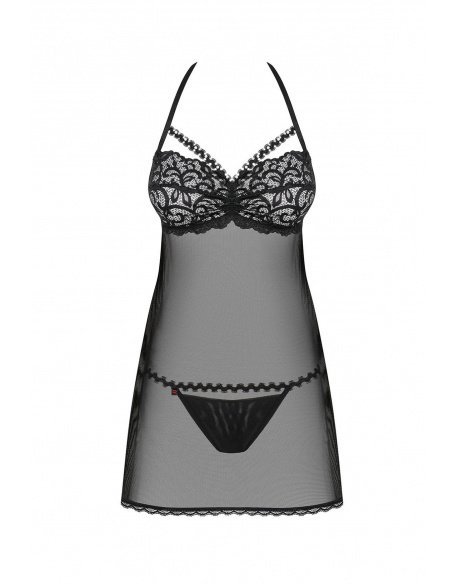 Joylace Babydoll - L/XL - Noir OBSESSIVE