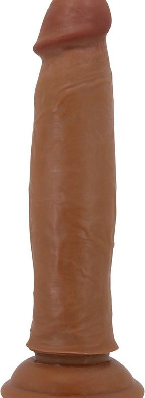 Pretty Love - Keon - Gode Peau Coulissant Réaliste - 21,4 cm - Marron
