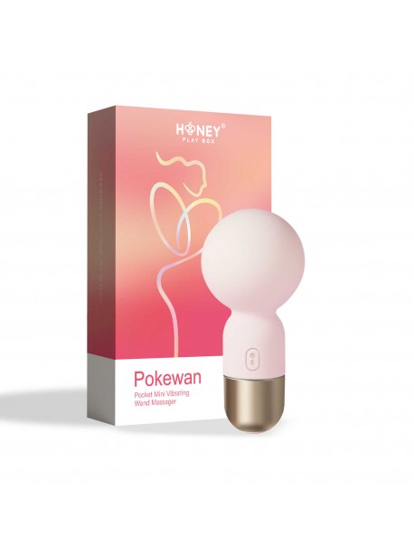 Pokewan - Mini vibromasseur de poche - Rose HONEY PLAY BOX