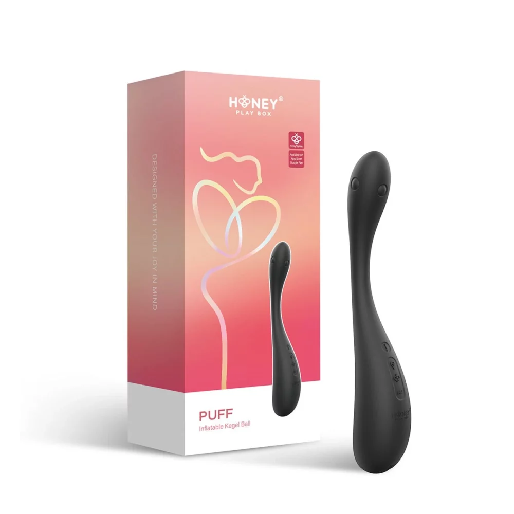 Boule vibrante gonflable Kegel périnée connecté smartphone USB