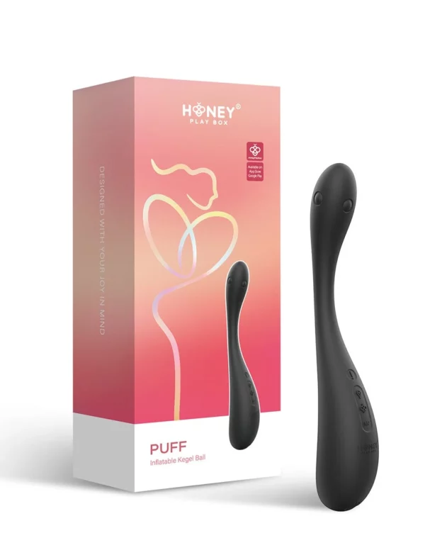 Boule vibrante gonflable Kegel périnée connecté smartphone USB